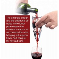 FDA & LFGB hot selling amazon classical gift set wine aerator pourer barware