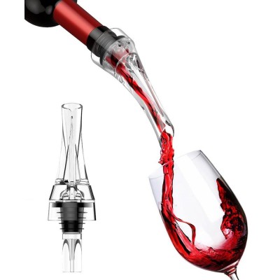 FDA & LFGB China Factory FDA&LFGB Promotional gifts red wine price  bar set wine pourer bottle pourers