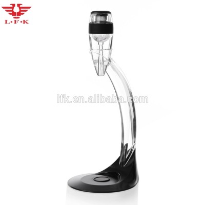 Deluxe Aerator Wine Set Big Mug Magic Decanter With Stand Bar Accessories LFK-005C