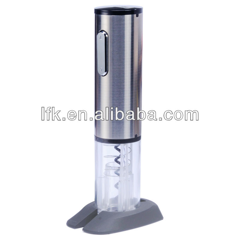 Flashing Stainless-Steel Electric Wine Corkscrew