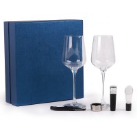 New Wine Glass Set Accessories Wine Gift Cork Opener