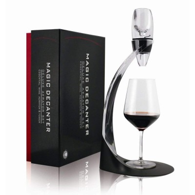 FDA & LFGB Eco friendly products 2019 Promotional product vietnam red wine decanter set wine aertor